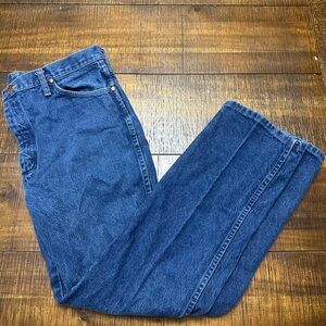 Wrangler Deep Blue Straight Jeans